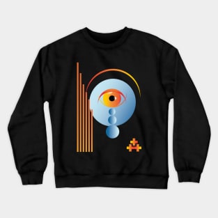 Eye Abstract Crewneck Sweatshirt